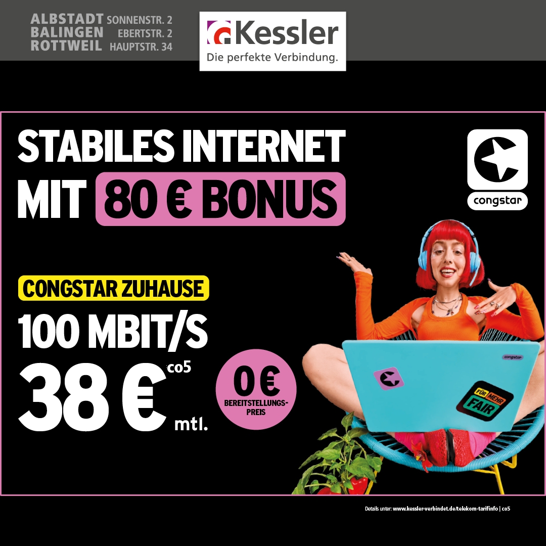 Congstar Zuhause 100