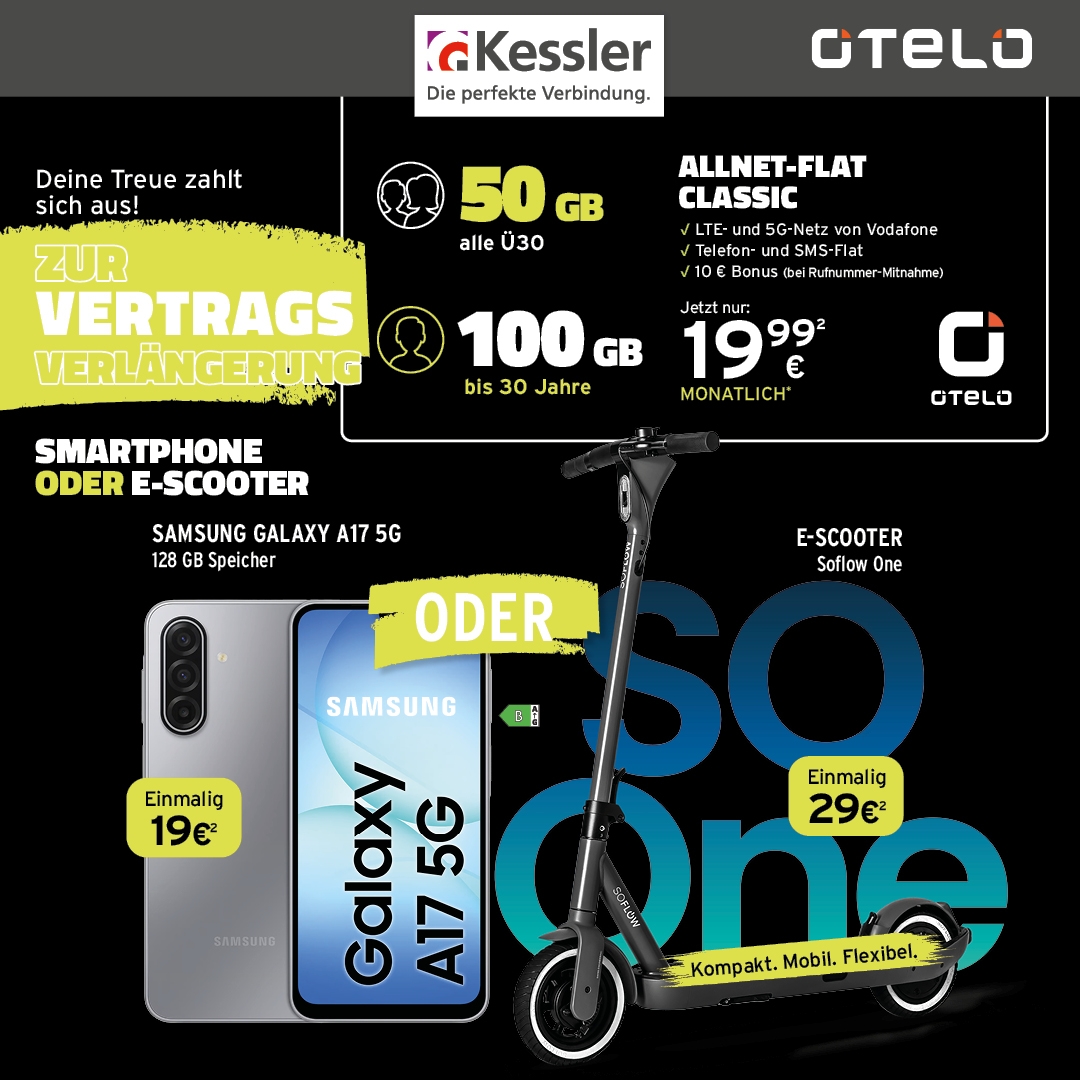 OTELO Classic mit Galaxy A17 5G 128GB