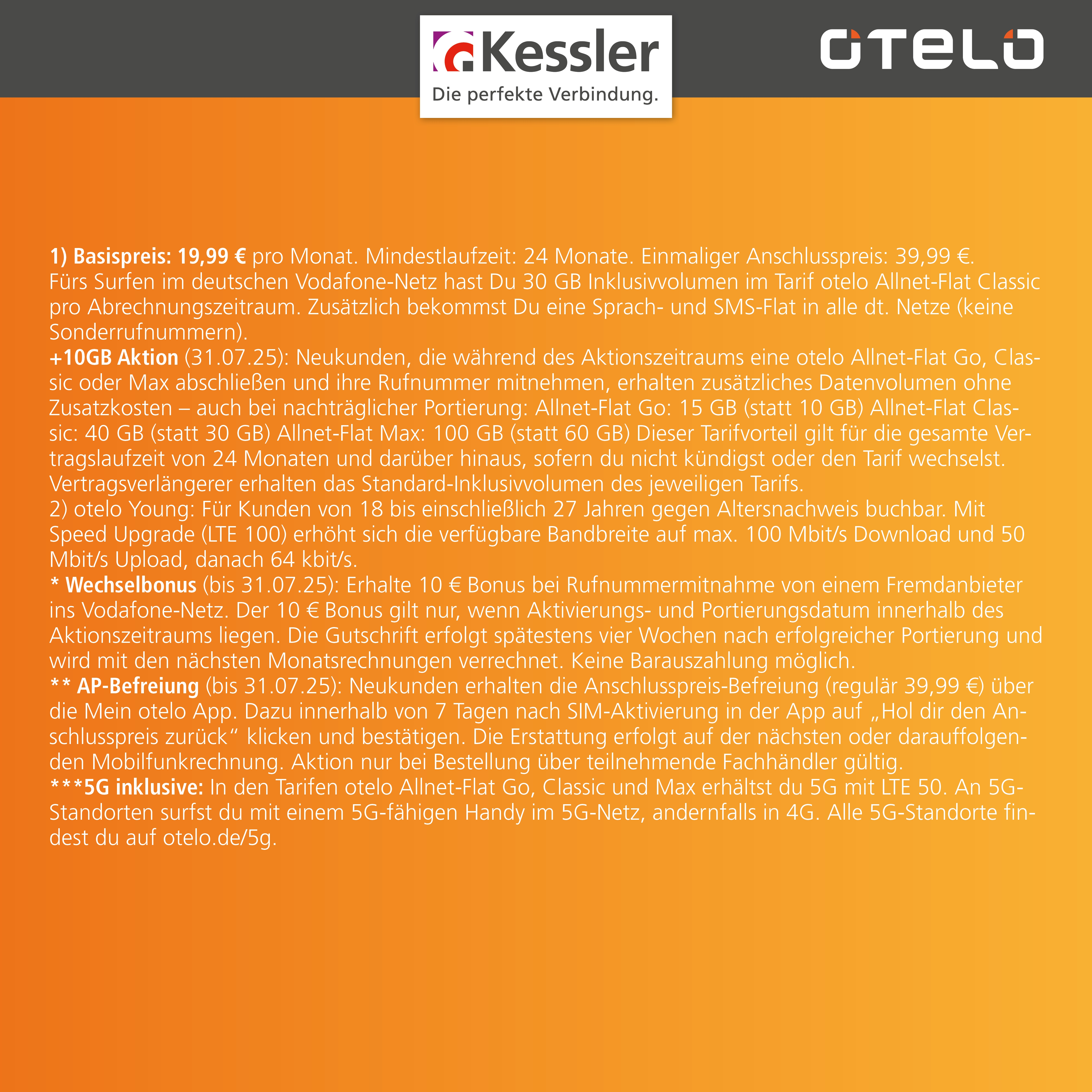 OTELO Classic mit Xiaomi Note 14 Pro 256GB