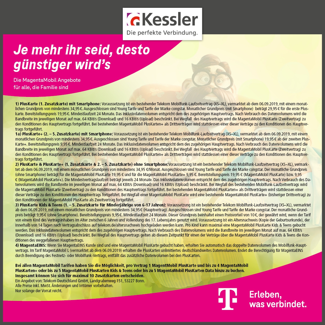 Telekom Magenta Mobil PlusKarte mit T-Phone