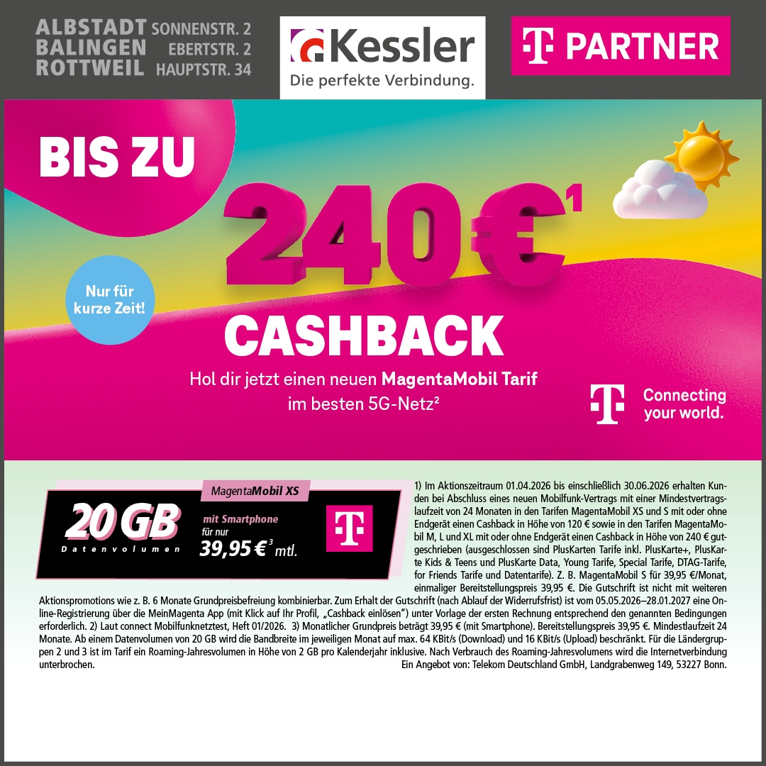 Magenta Mobil XS mit Galaxy S25 FE
