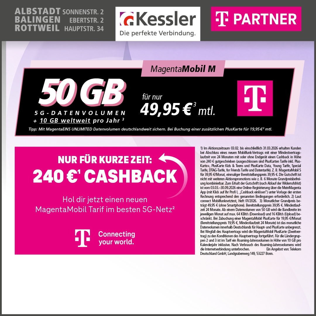 MagentaMobil M mit Galaxy S26+