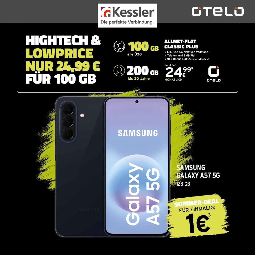 OTELO Classic Plus mit Galaxy A57 128GB