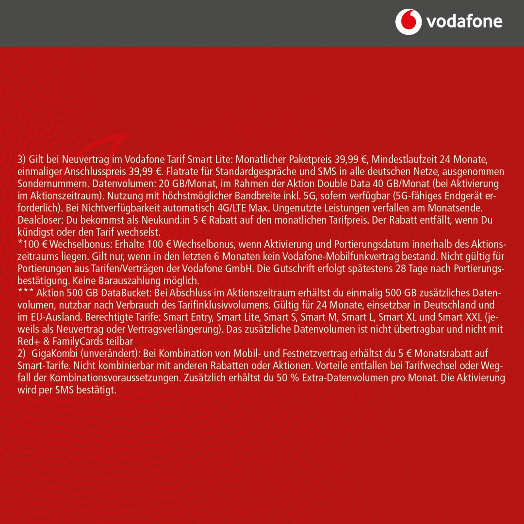 Vodafone Smart L mit Google Pixel 11