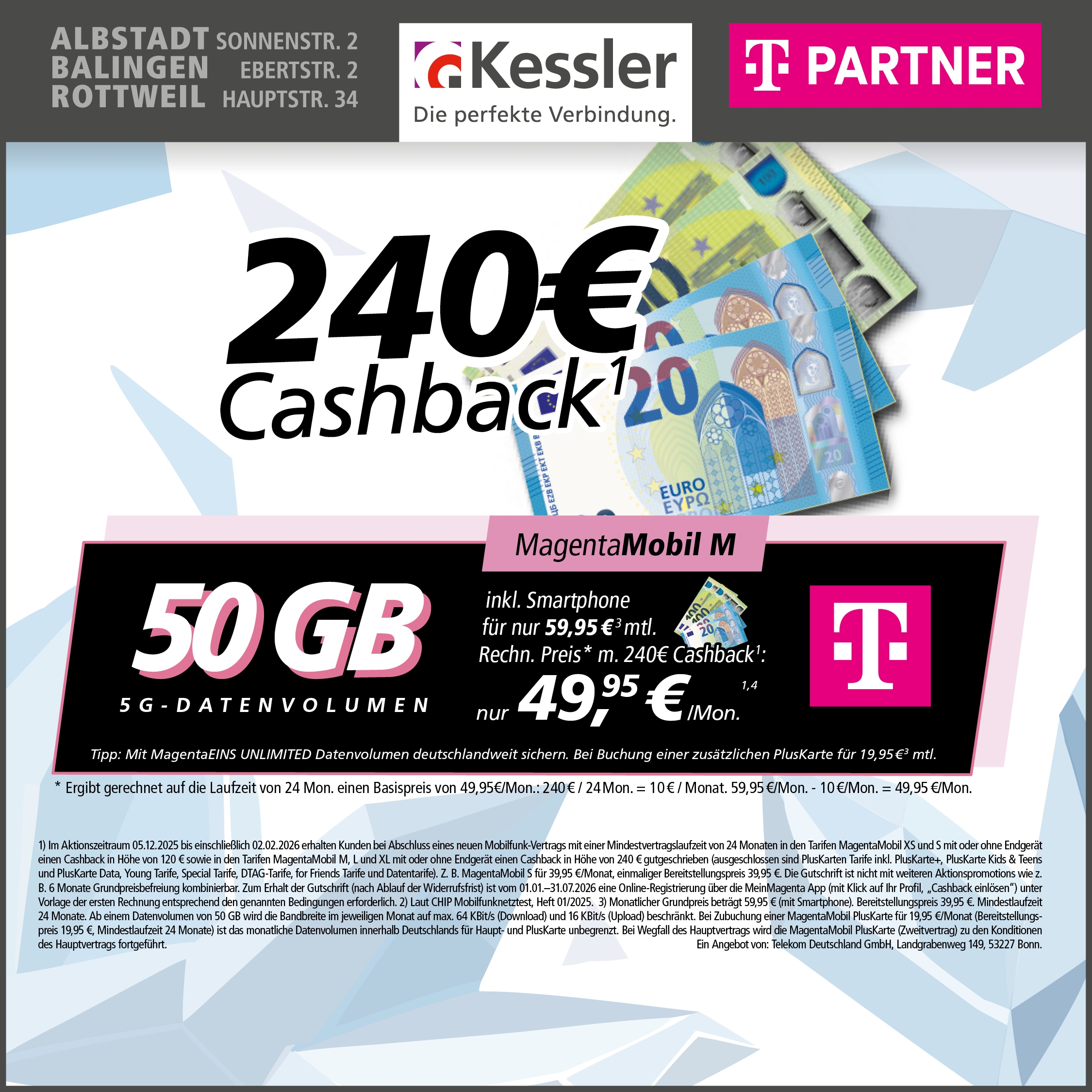 MagentaMobil M und IPhone Air 256GB