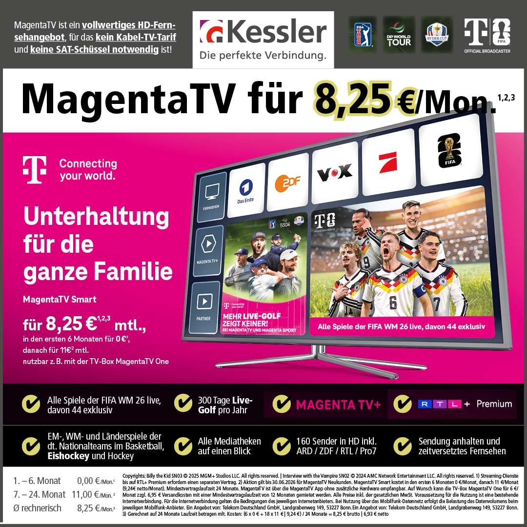 Magenta TV zum Aktionspreis!