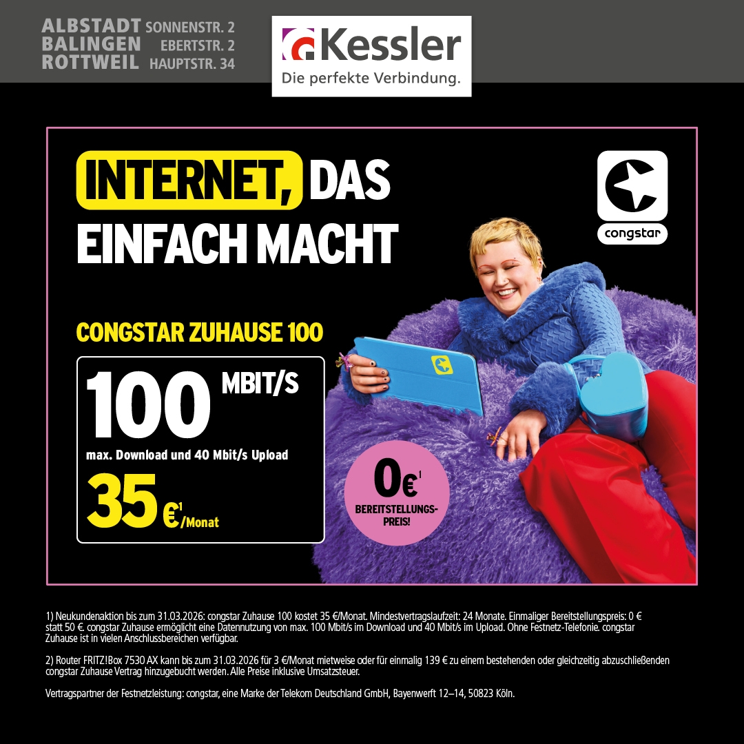 Congstar Zuhause 100 DSL