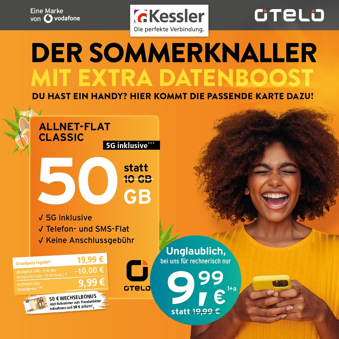 OTELO Classic 9,99 EUR statt 19,99 EUR
