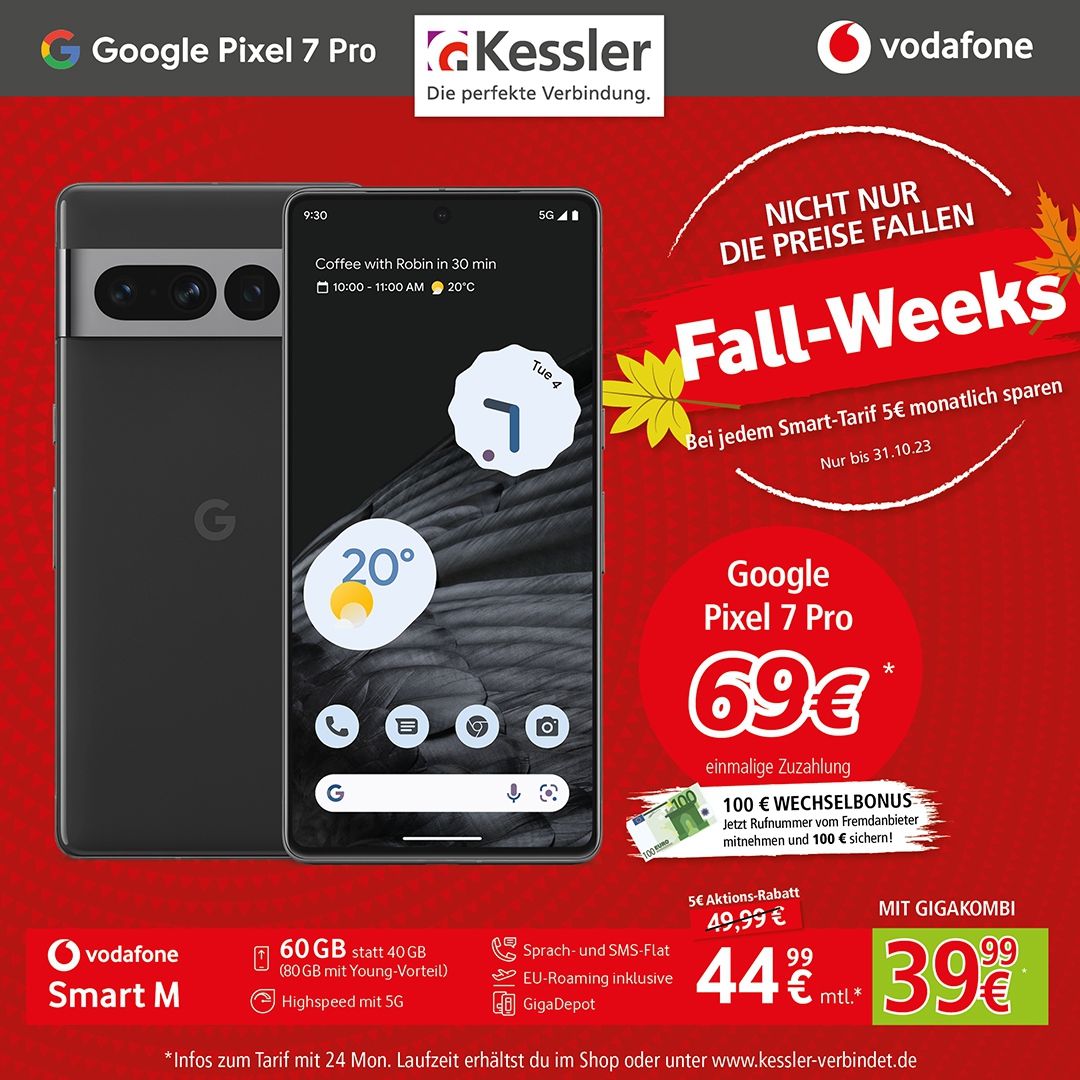 Smart M 60GB mit Google Pixel 7 Pro