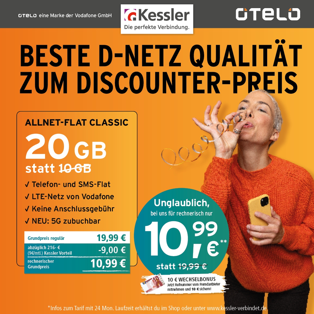 OTELO Classic 10,99 EUR statt 19,99 EUR