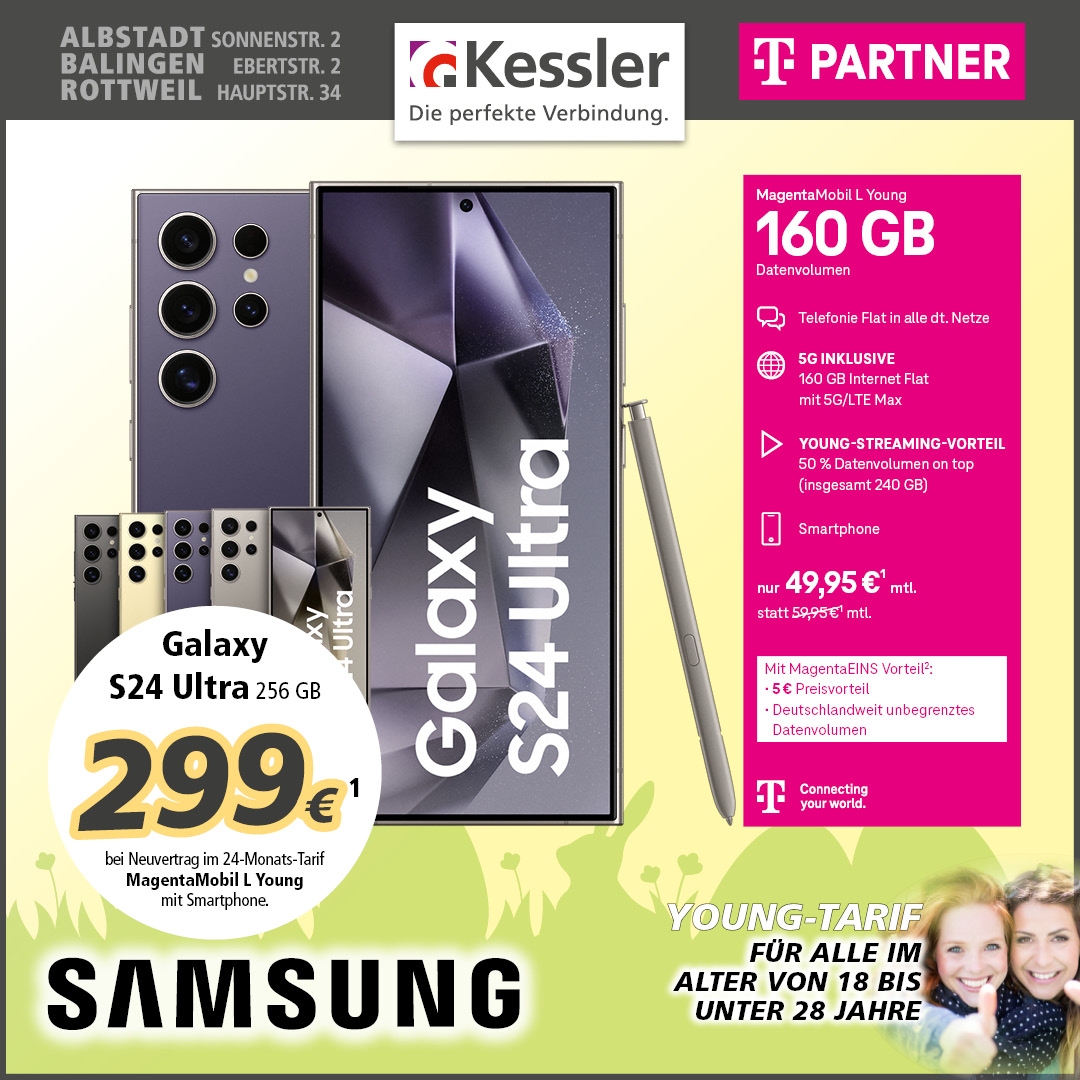 MagentaMobil L Young mit S24 Ultra