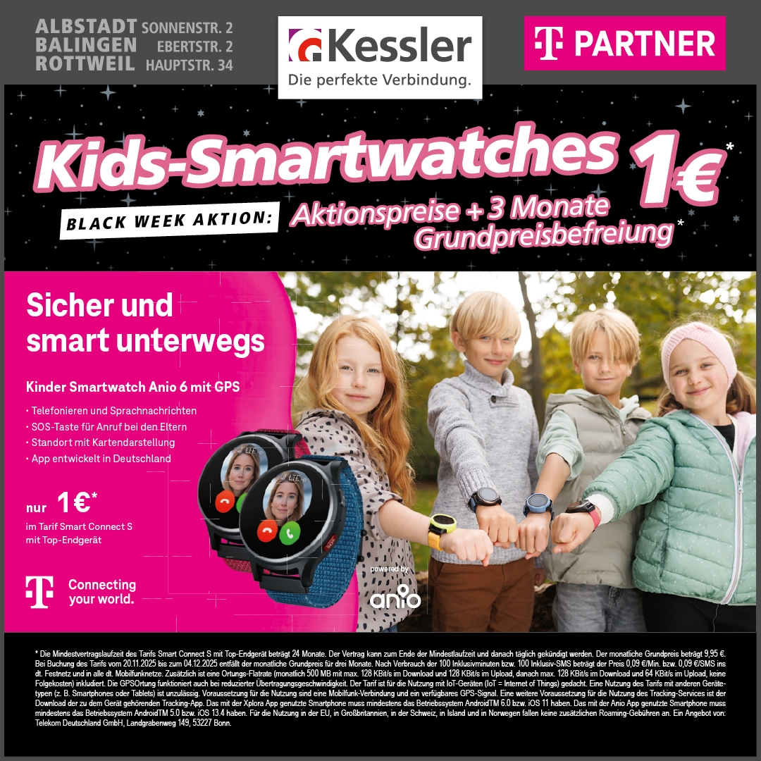 Anio 6 SmartWatch für Kinder