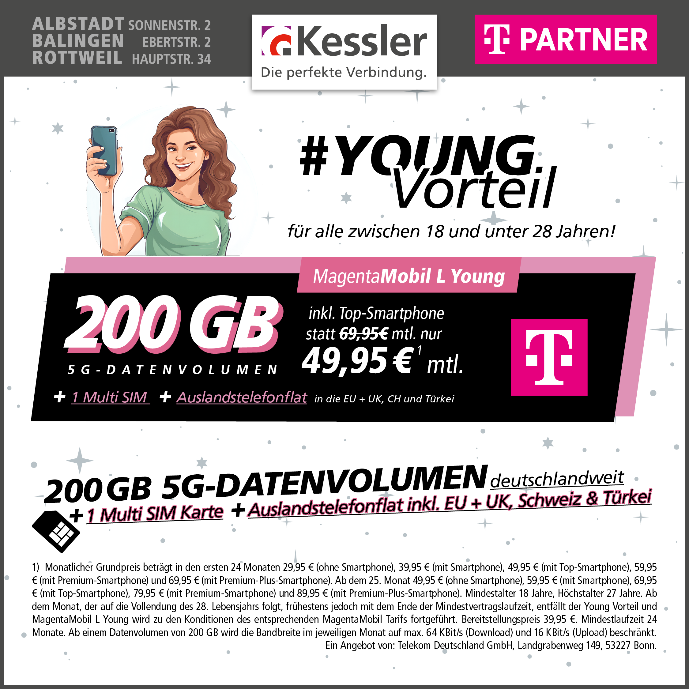 MagentaMobil L Young mit iPhone 17