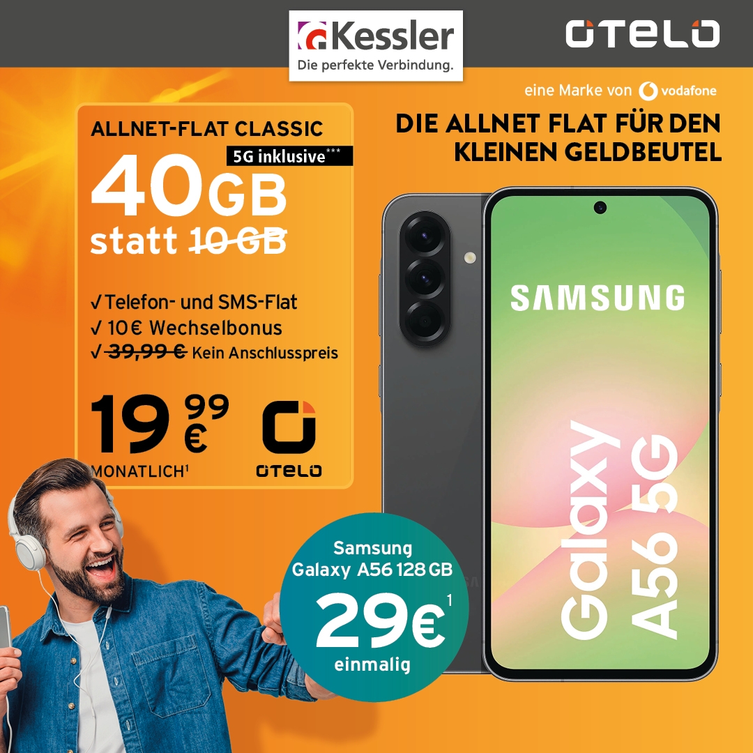 OTELO Classic mit Samsung A56 128GB