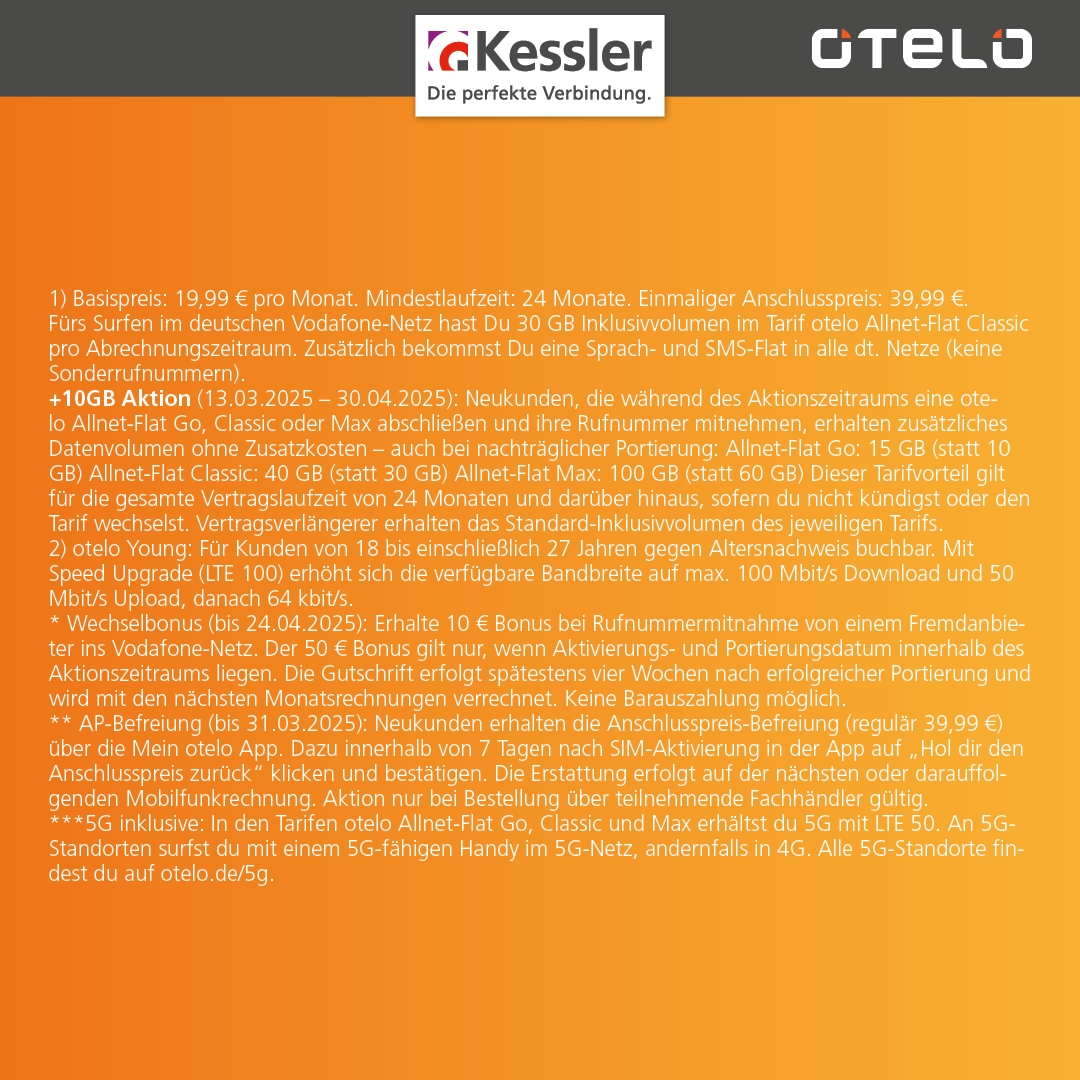 OTELO Allnet Classic mit Galaxy A16 5G 128GB