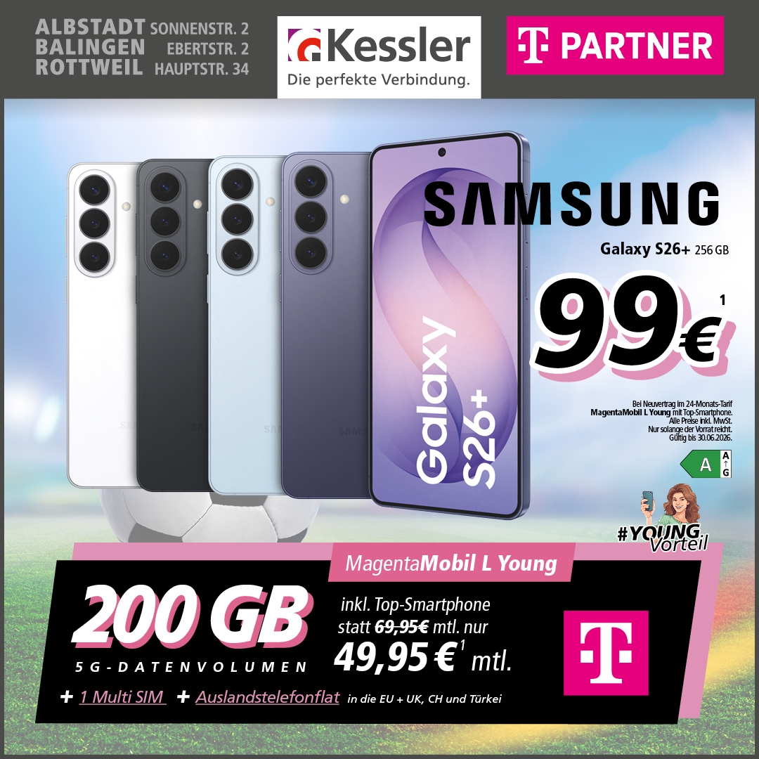 MagentaMobil L Young mit Galaxy S26+
