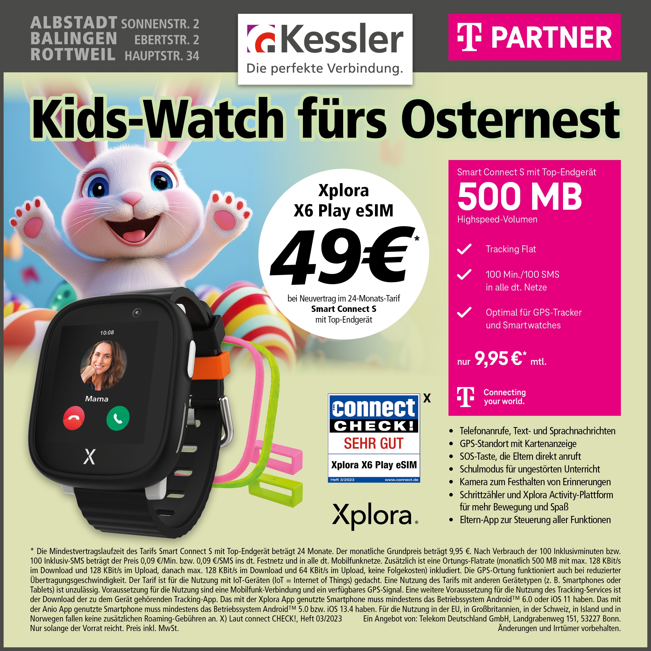 Smart Connect S mit Kids Watch fürs Osternest