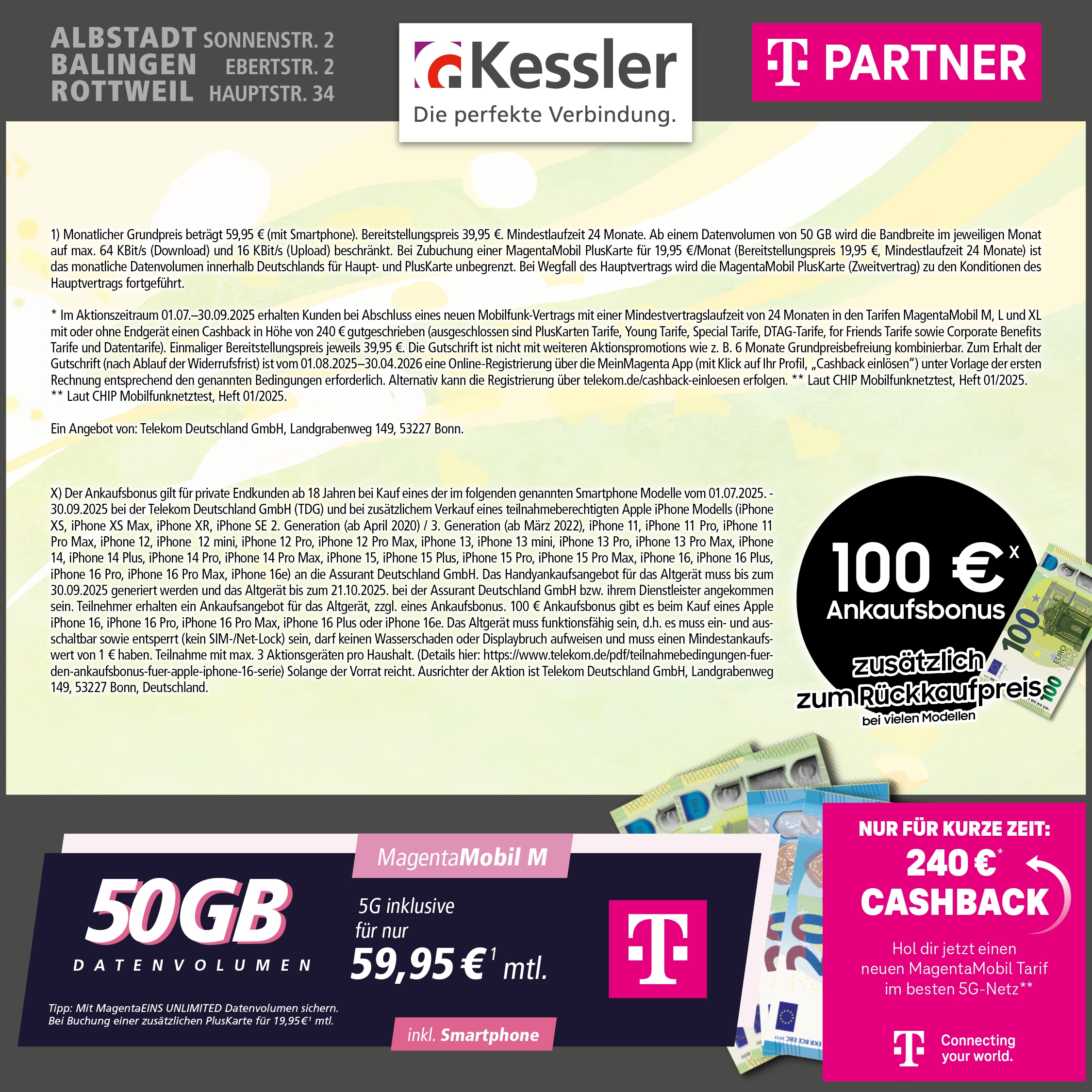 Magenta Mobil M mit Apple iPhone 16