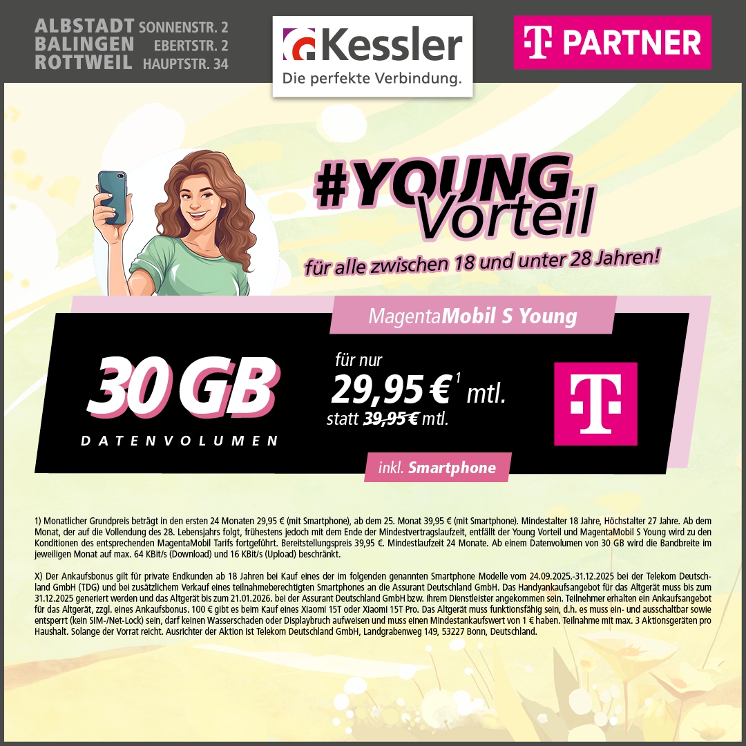 MagentaMobil Young S mit Xiaomi 15T