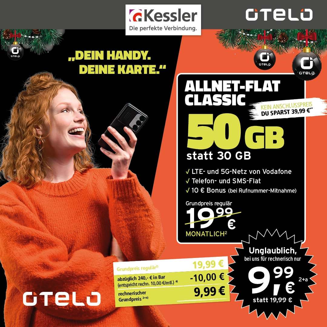OTELO Classic 9,99 EUR statt 19,99 EUR