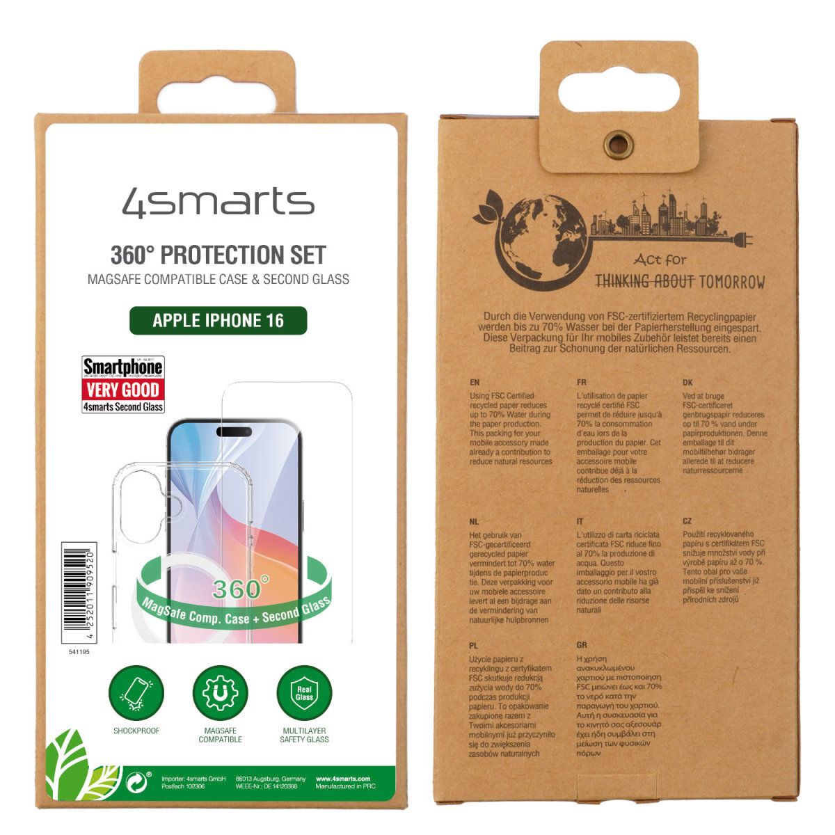 360° Premium Protection Set iPhone 16 MagSafe