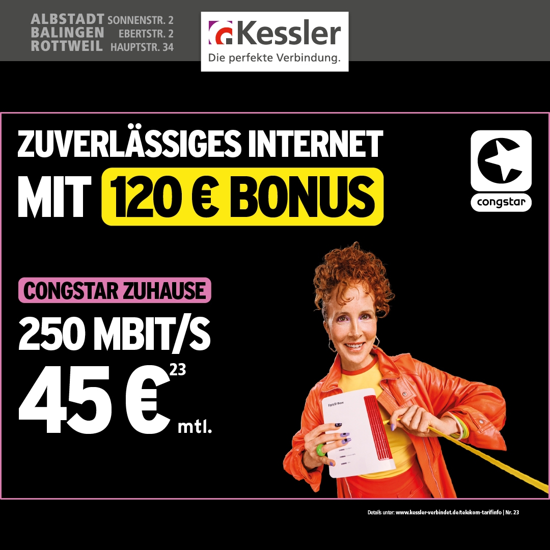 Congstar Zuhause 250 DSL