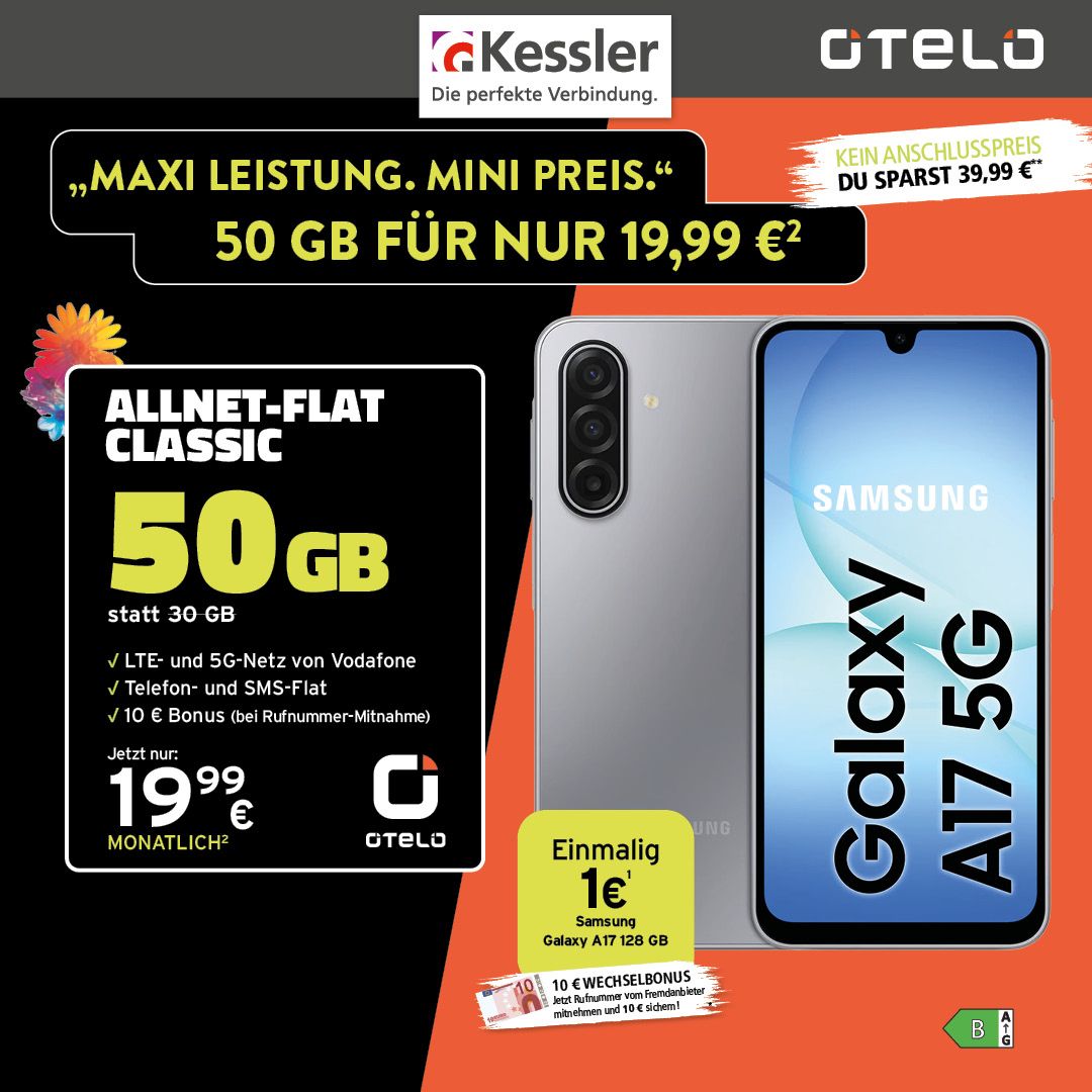 OTELO Classic Plus mit Galaxy A57 128GB
