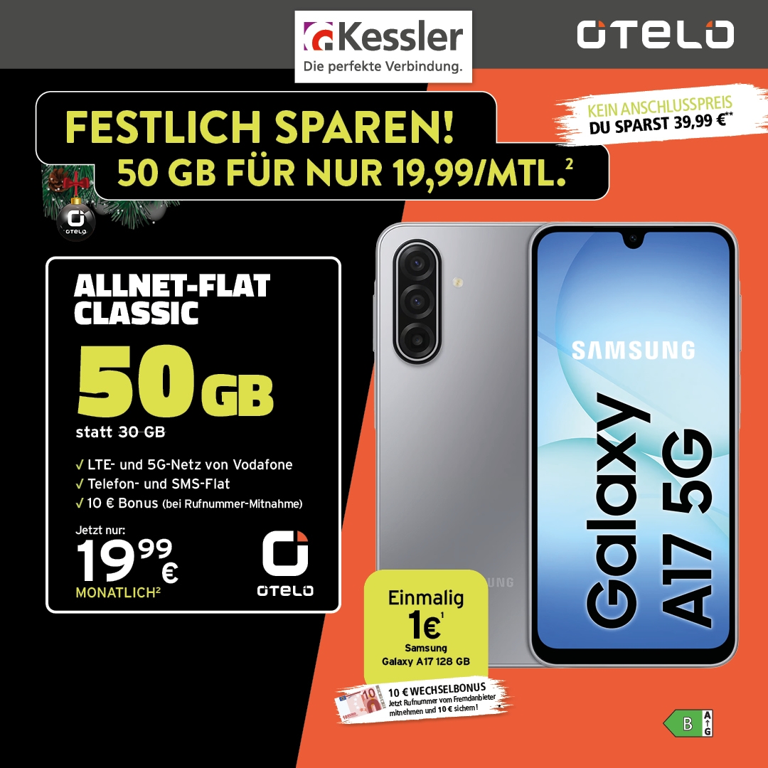 OTELO Classic mit Galaxy A17 5G 128GB