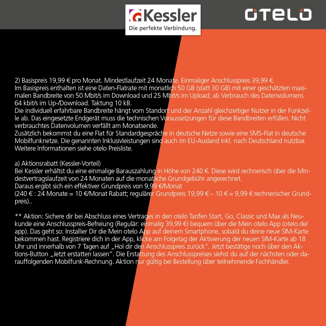 OTELO Classic 11,99 EUR statt 19,99 EUR