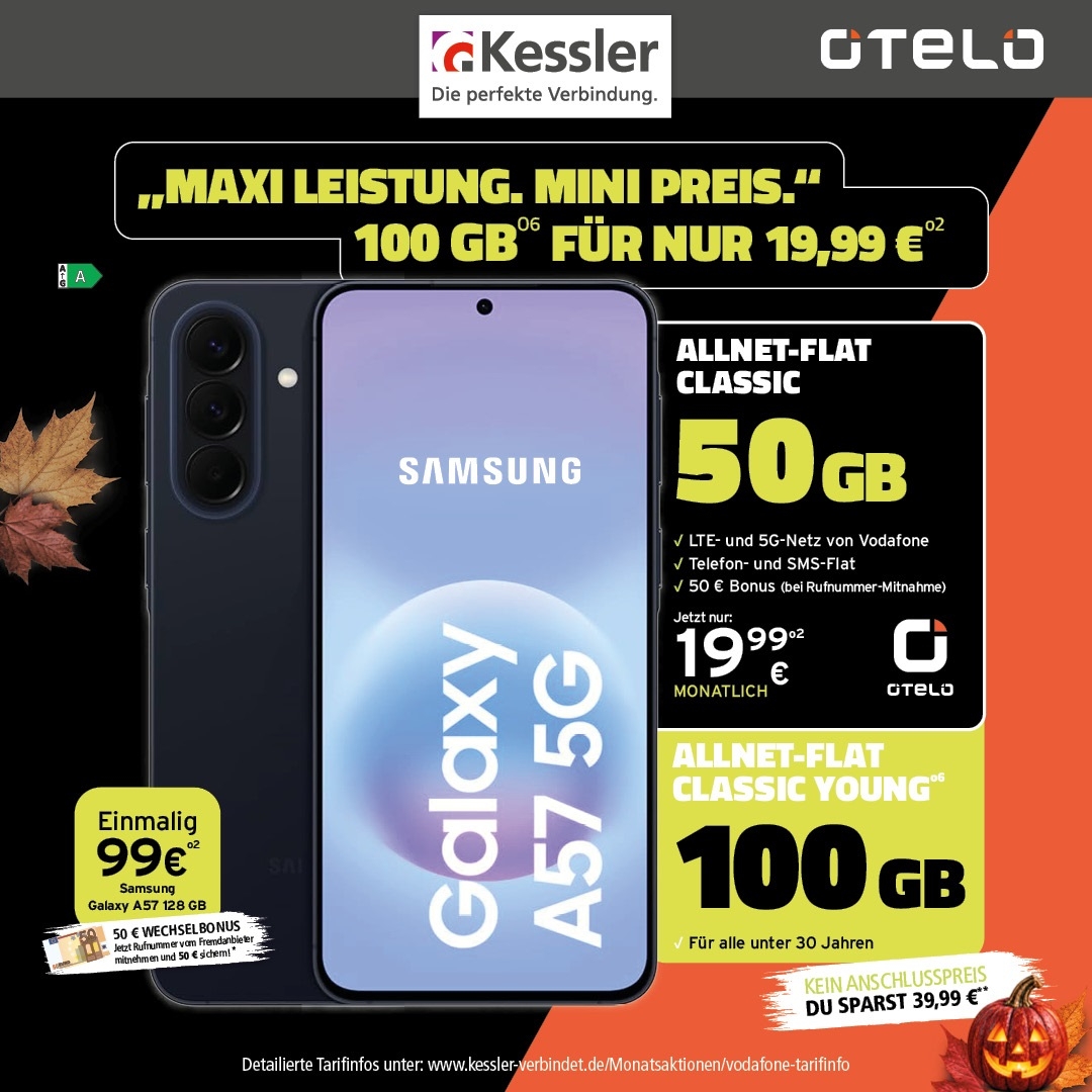 OTELO Classic Plus mit Galaxy A57 128GB