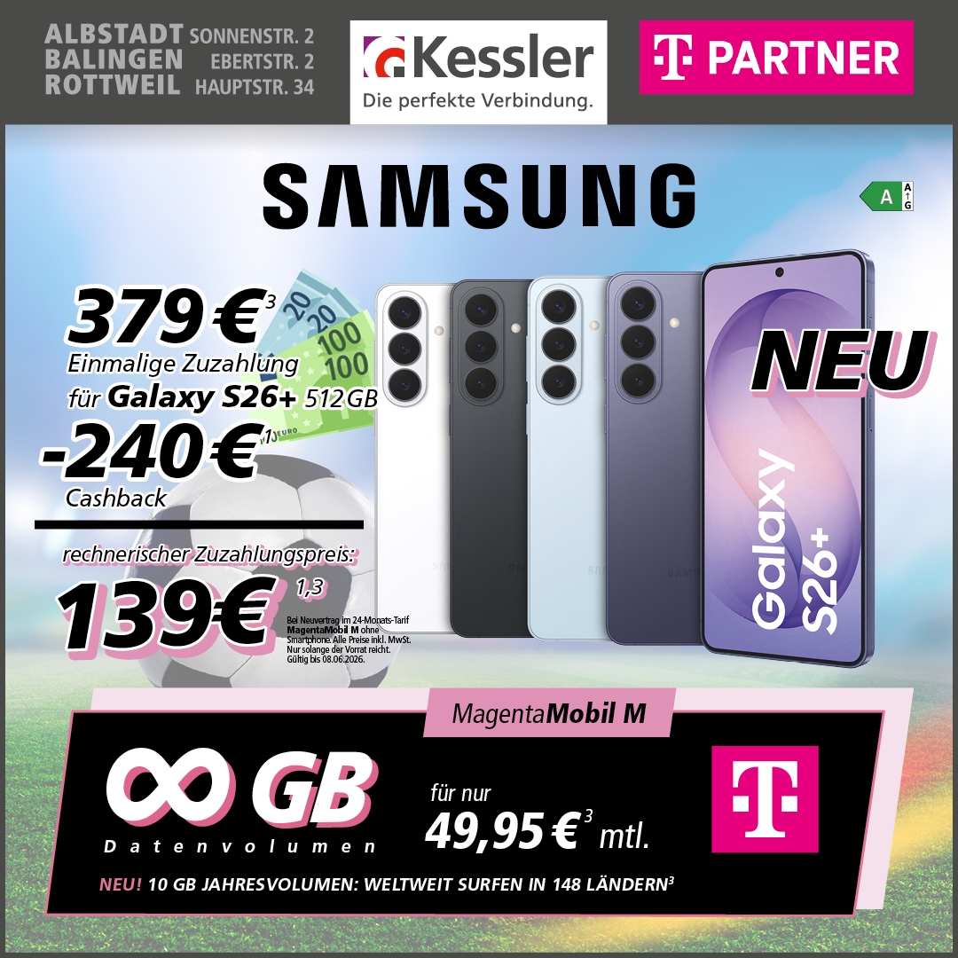 MagentaMobil M mit Galaxy S26+