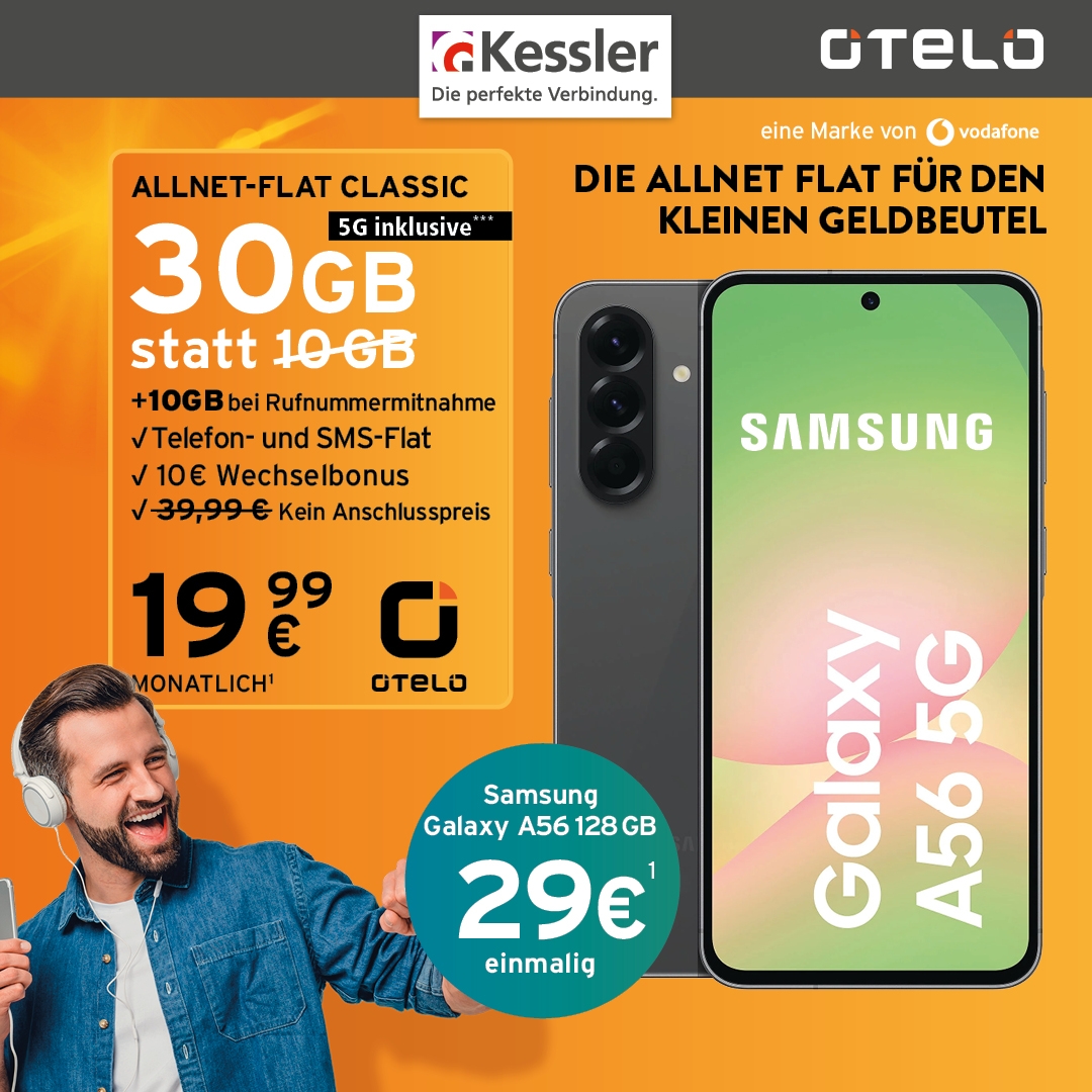 OTELO Classic mit Samsung A56 128GB
