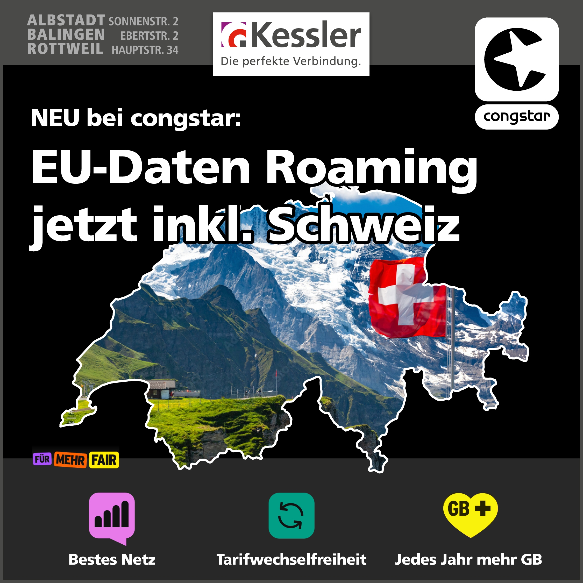 Congstar Allnet M mit Samsung Galaxy A56 128GB