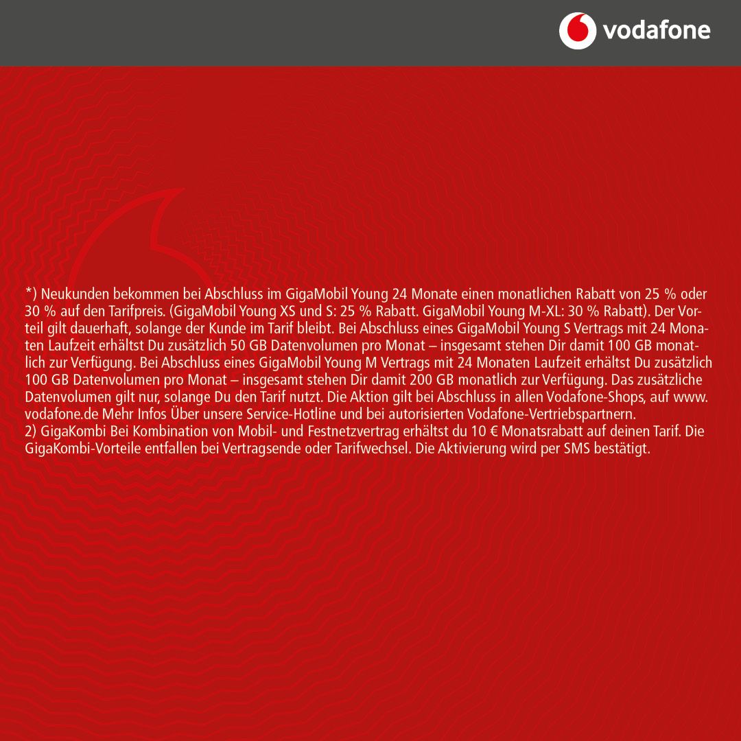 GigaMobil Young S Angebot
