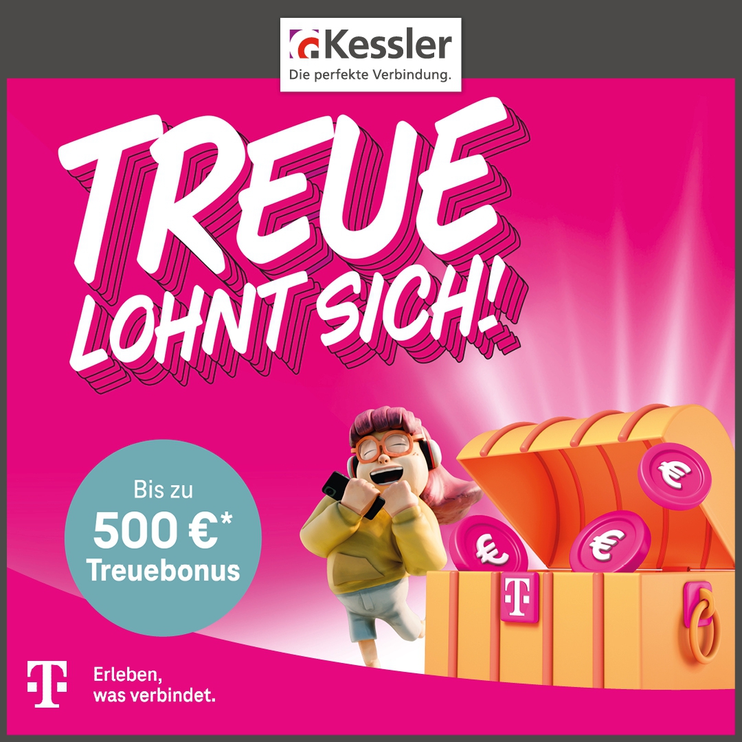 Treuebonus für Telekom-Festnetz/Internet-Kunden