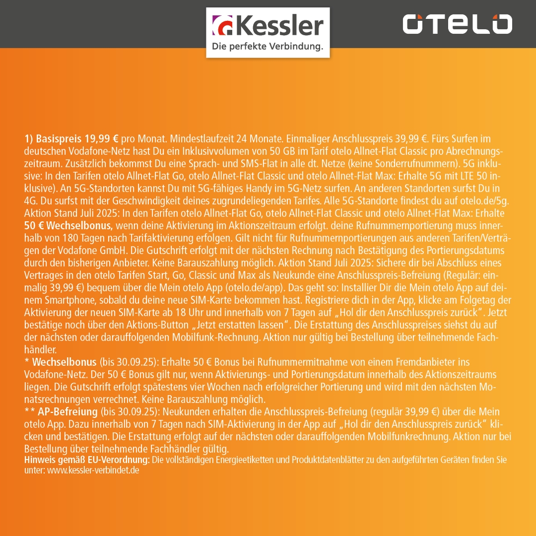 OTELO Classic mit Samsung A56 128GB