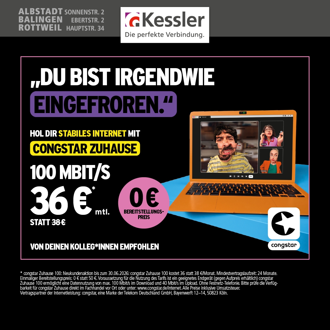 Congstar Zuhause 100 DSL