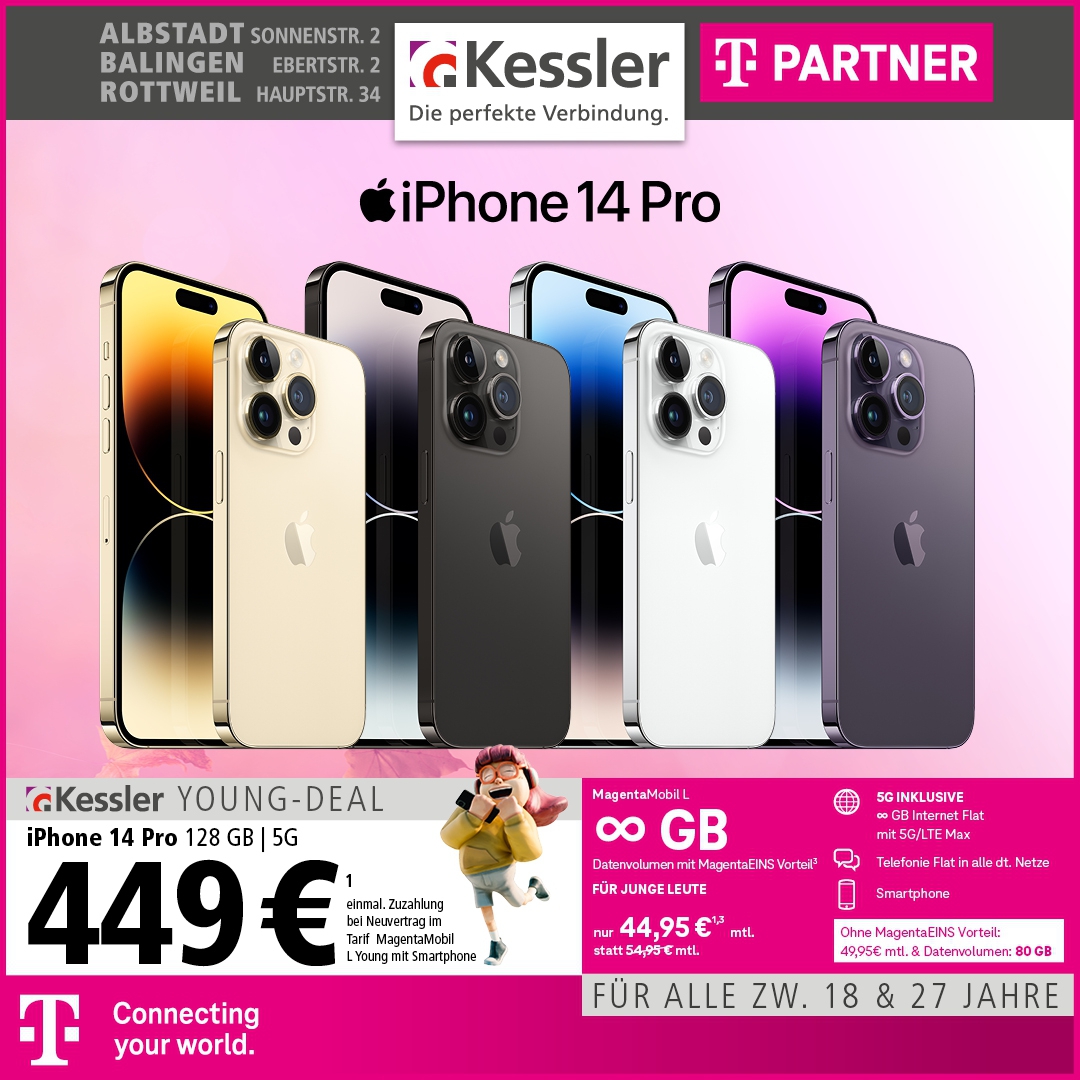 MagentaMobil L Young m. iPhone14 Pro