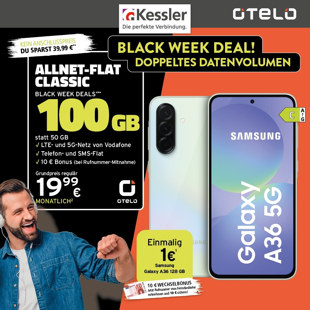 OTELO Classic mit Samsung A36 128GB