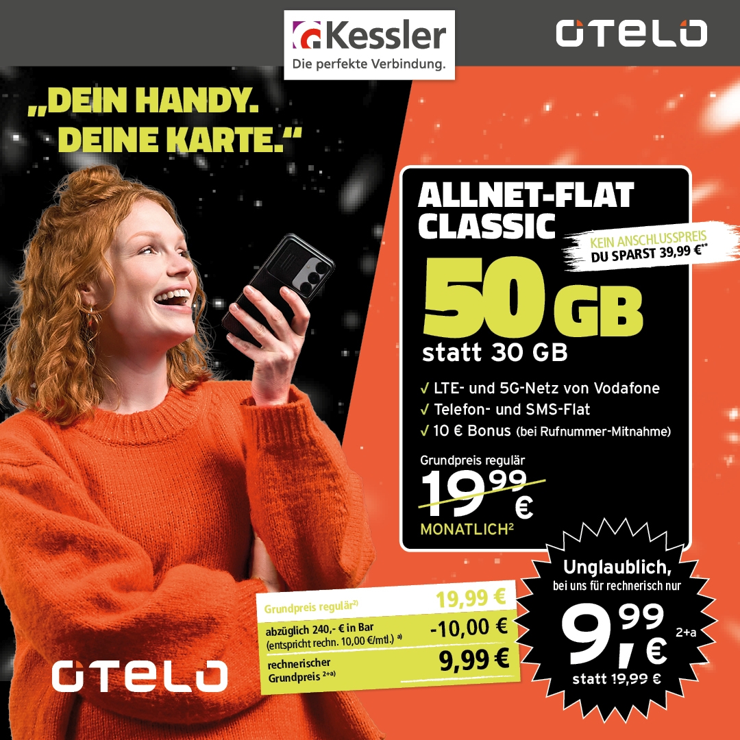 OTELO Classic 9,99 EUR statt 19,99 EUR