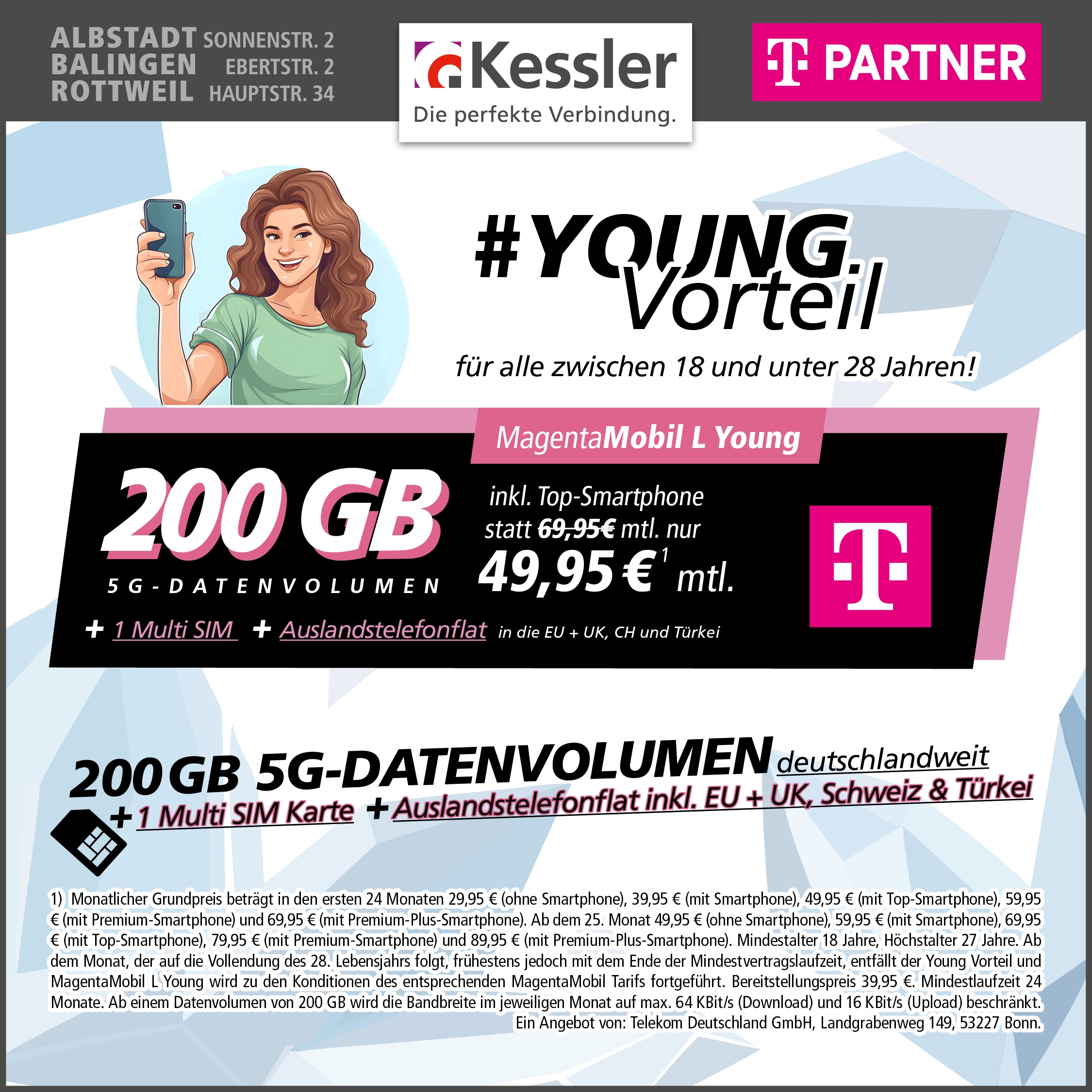 MagentaMobil L Young mit iPhone Air