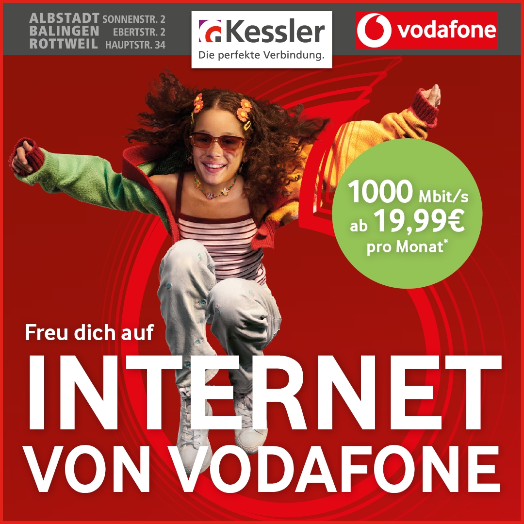 Vodafone CableMax 1000 Angebot für Zuhause sichern