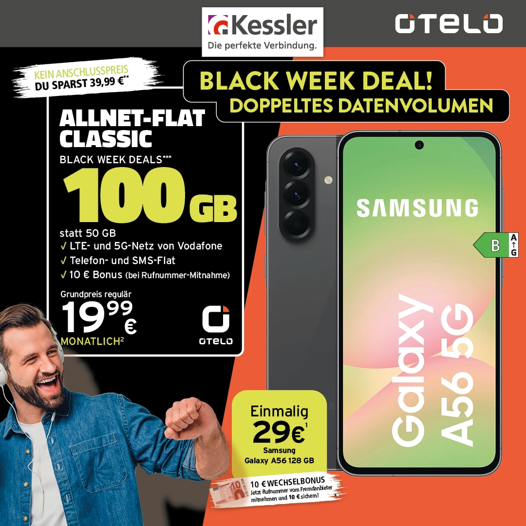OTELO Classic mit Samsung A56 128GB