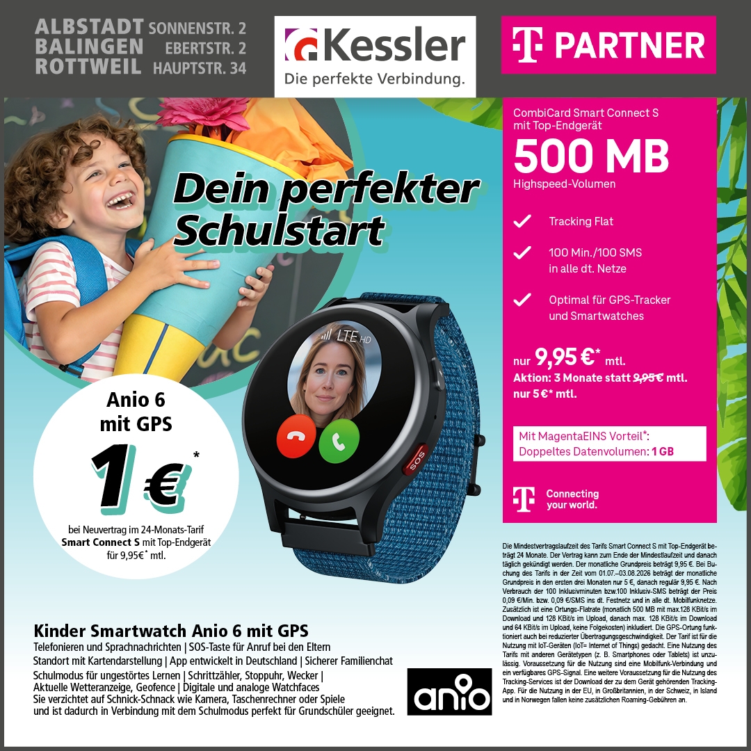 Anio 6 SmartWatch für Kinder