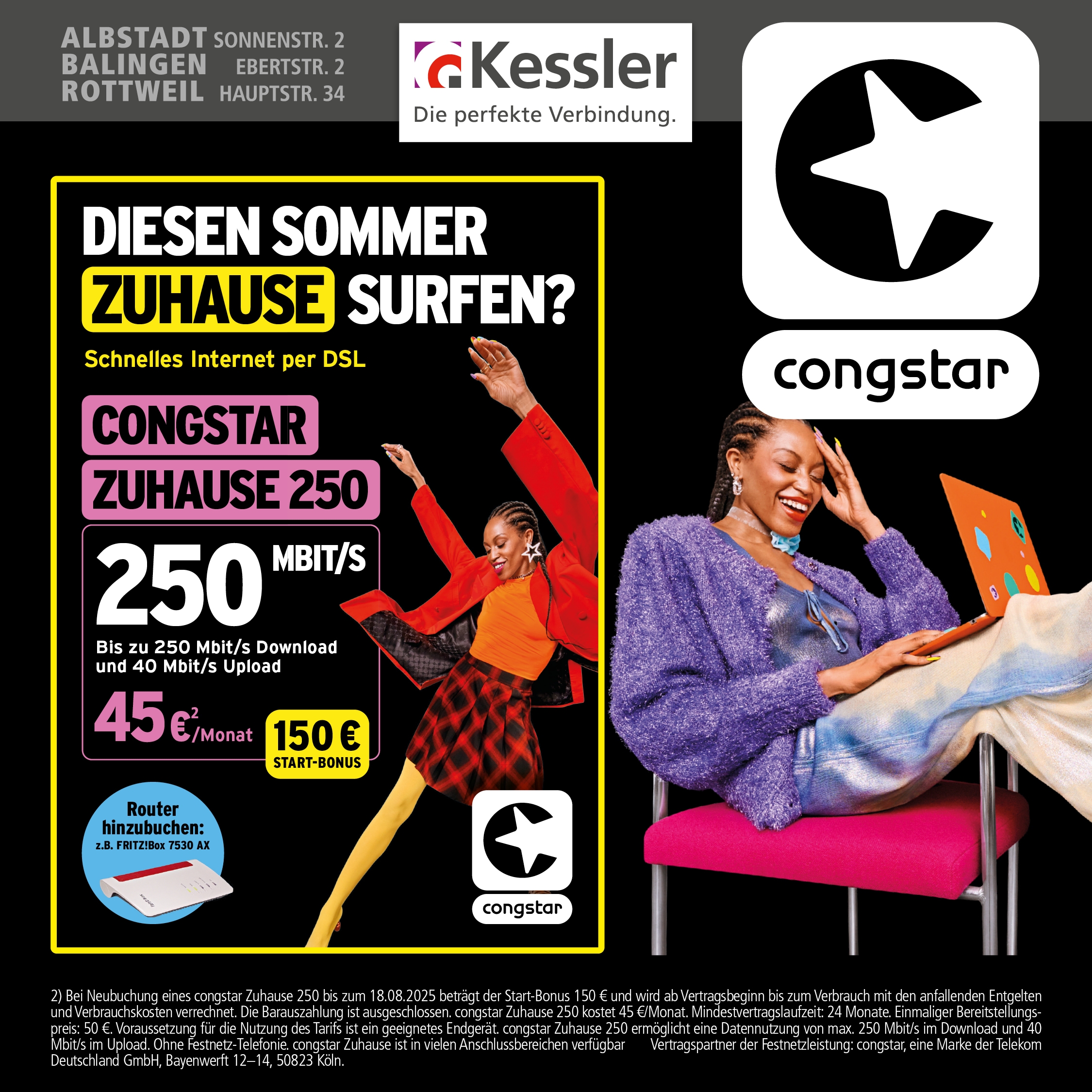 Congstar Zuhause 250 DSL
