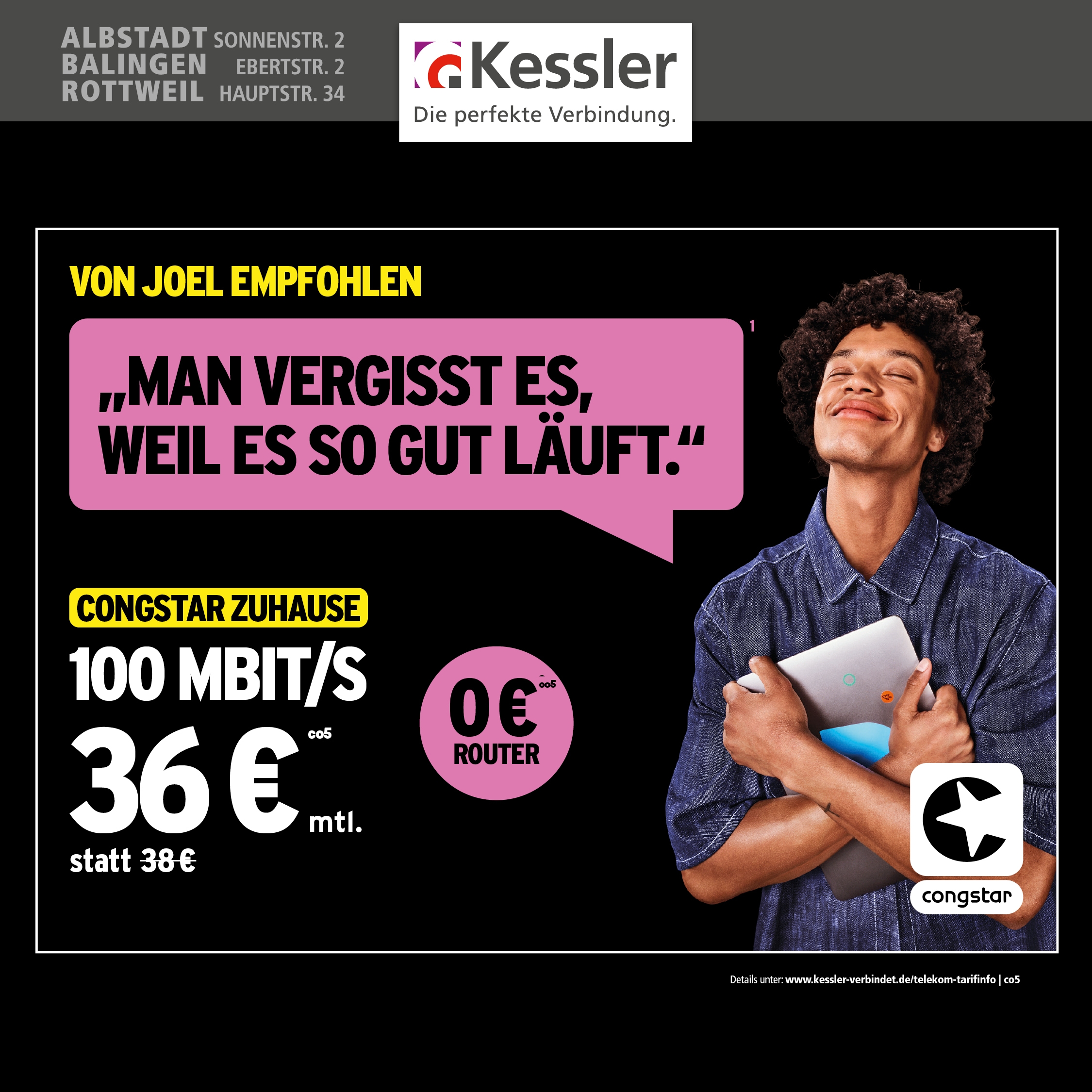 Congstar Zuhause 100