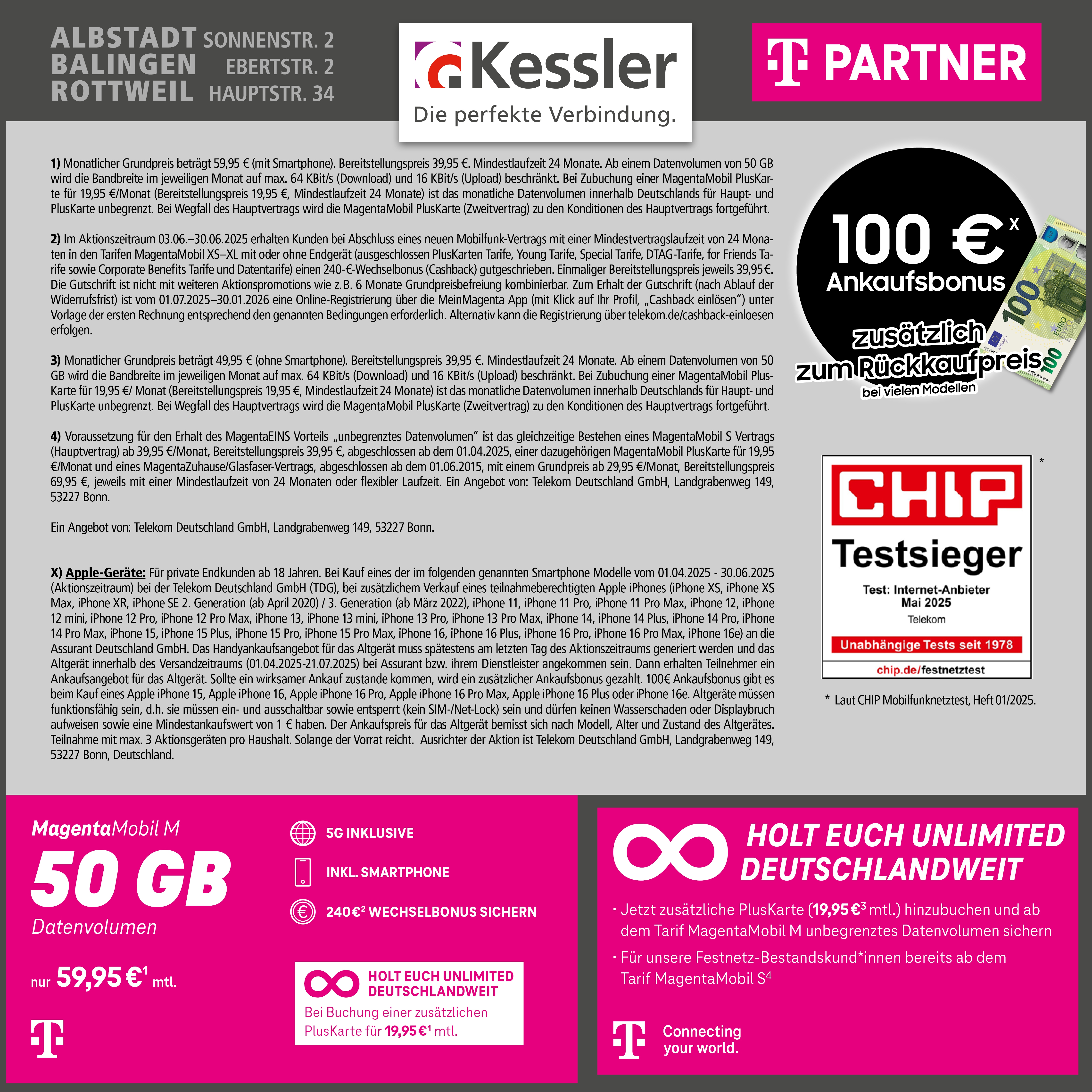 MagentaMobil M und IPhone 16 Pro