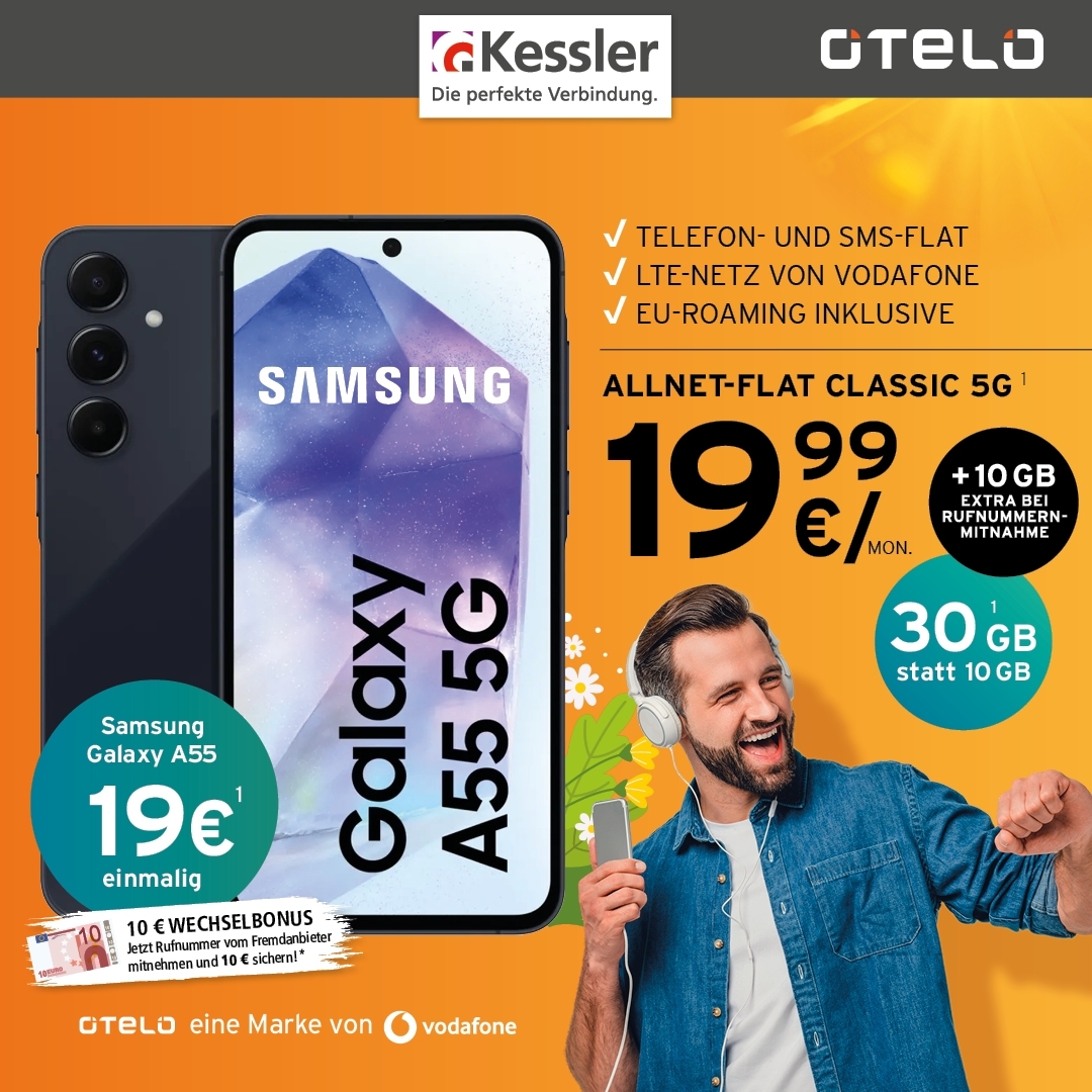 OTELO Classic mit Galaxy A55 5G 128GB