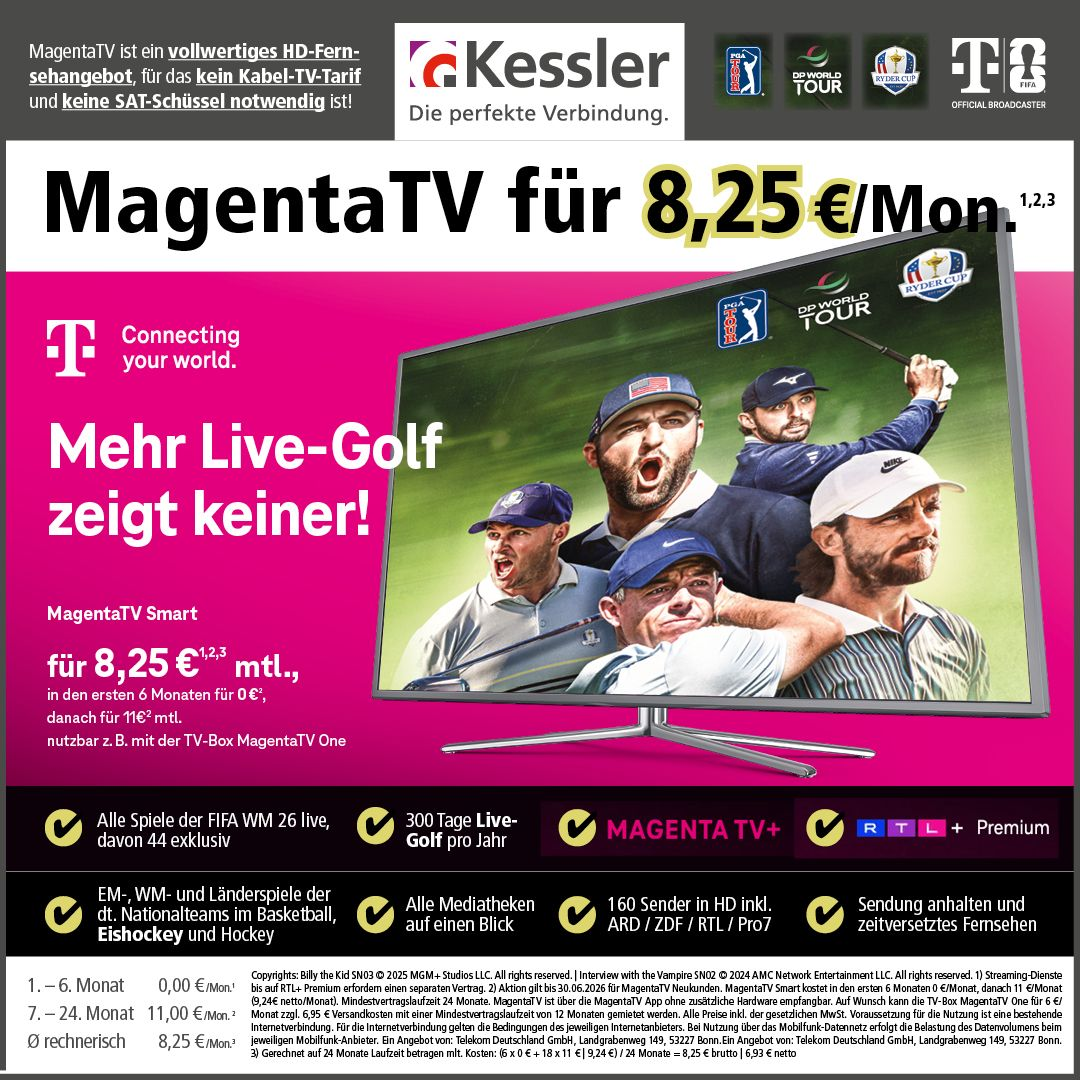 Magenta TV zum Aktionspreis!