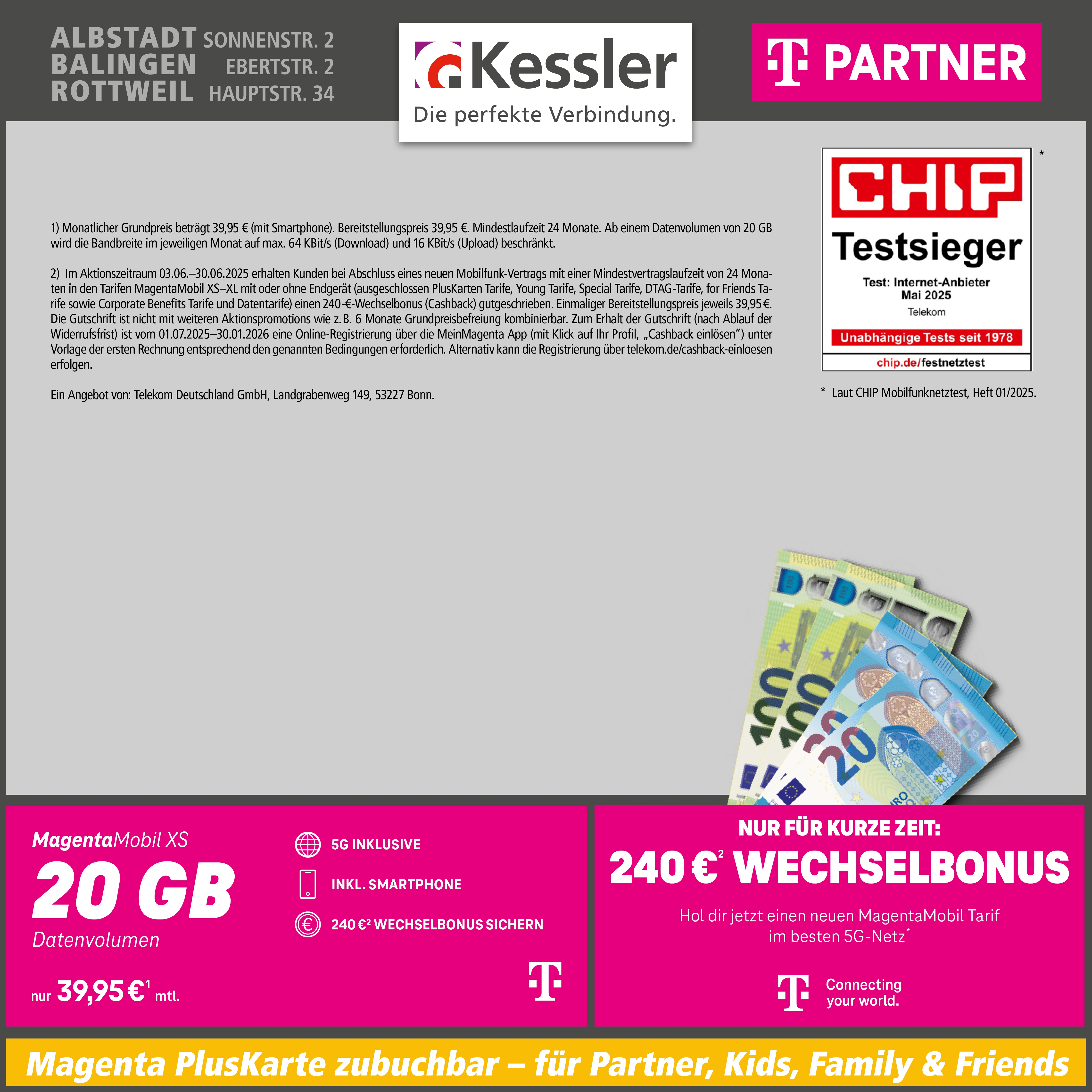 Magenta Mobil XS mit Galaxy S25 128GB